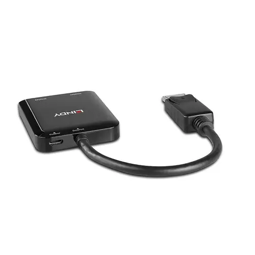 38430 hub de interfaz DisplayPort 21600 Mbit/s Negro - Imagen 4