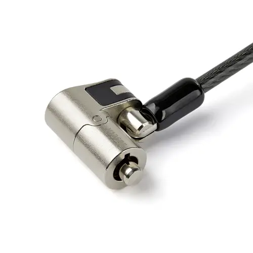 Cable de 2m de Seguridad para Ordenadores Portátiles - para K-Slot - Ranura Nano - Ranura Wedge - con Llave - Imagen 4