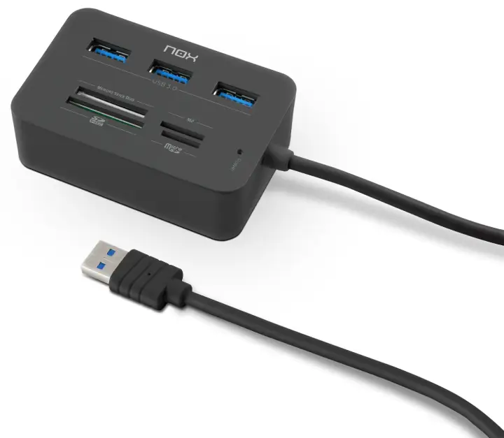 Lite Reader One Alámbrico USB 3.2 Gen 1 (3.1 Gen 1) Type-A Negro