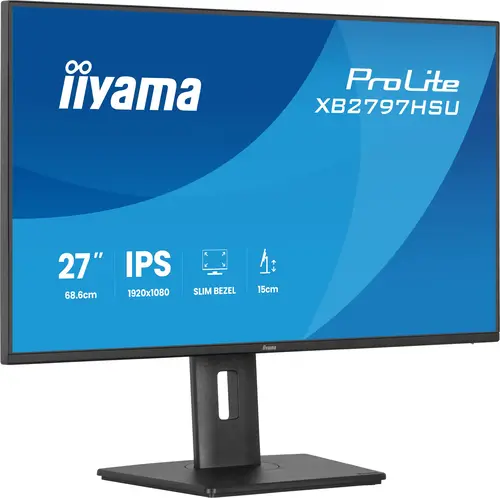 ProLite XB2797HSU-B1 pantalla para PC 68,6 cm (27") 1920 x 1080 Pixeles Full HD LED Negro - Imagen 6