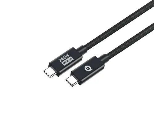 ETTA04B20 cable USB USB4 Gen 3x2 2 m USB C Negro - Imagen 1