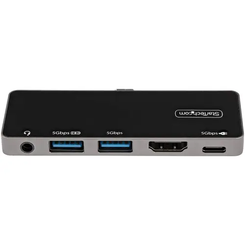 Adaptador Multipuertos USB C a HDMI 2.0 de 4K 60Hz - Entrega de Alimentación PD de 100W Pass Through - Hub USB 3.0 de 3 Puertos - Audio - Mini Docking Station USB Tipo C Portátil de Viaje - Imagen 3