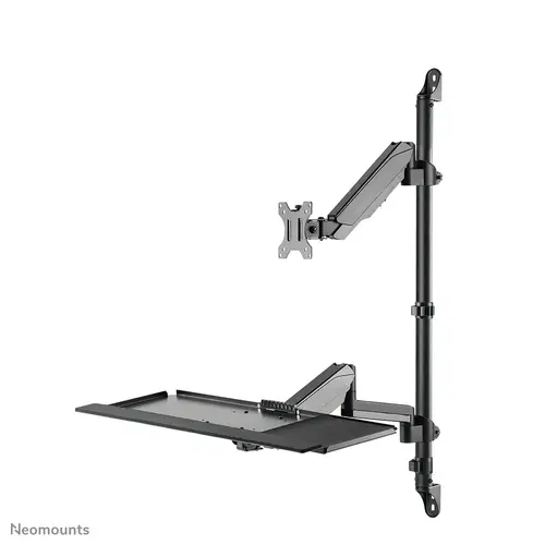WL90-325BL1 Soporte de pared para puesto de trabajo de pie/sentado 17-32" - resorte de gas - Imagen 13