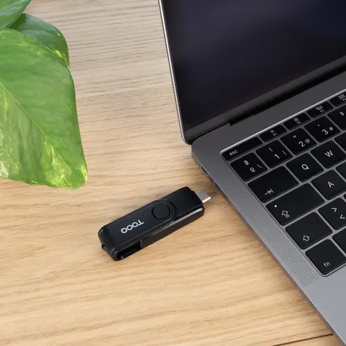 Lector de Tarjetas USB (USB-C 2.0 + USB A 3.0), SD/TF, Color Negro - Imagen 5