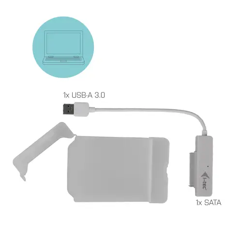 MySafe USB 3.0 Easy 2.5" External Case  White - Imagen 6