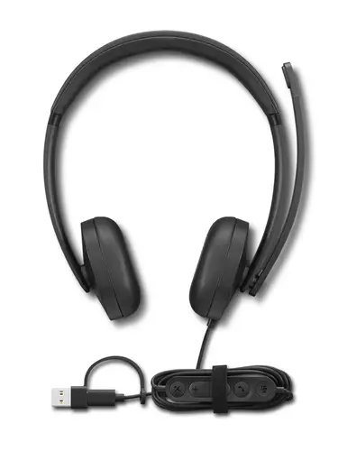 VoIP Headset 5000 Auriculares Alámbrico Diadema Oficina/Centro de llamadas USB Tipo C Negro - Imagen 3