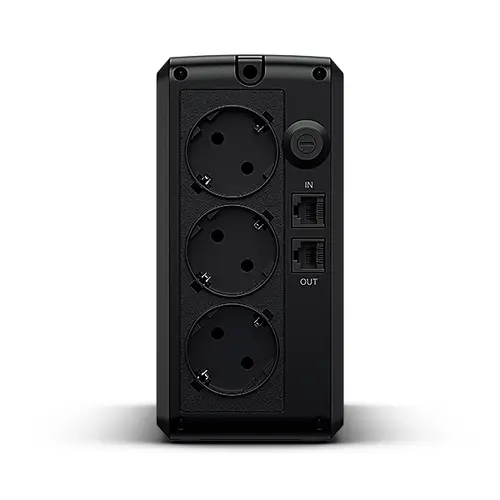 UT650EG sistema de alimentación ininterrumpida (UPS) Línea interactiva 0,65 kVA 360 W 3 salidas AC - Imagen 3