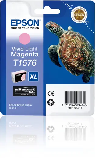 Turtle Cartucho T1576 magenta claro vivo