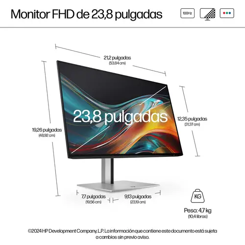 Monitor FHD serie 7 Pro de 23,8 pulgadas - 724pf - Imagen 5