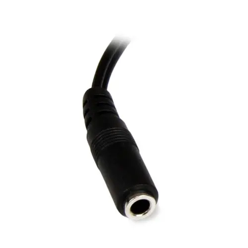 Cable Adaptador de 15cm de Audio Estéreo Mini Jack de 3,5mm Hembra a 2x RCA Macho - Imagen 2