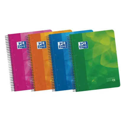 100430261 cuaderno y block 120 hojas Azul, Verde, Naranja, Rosa