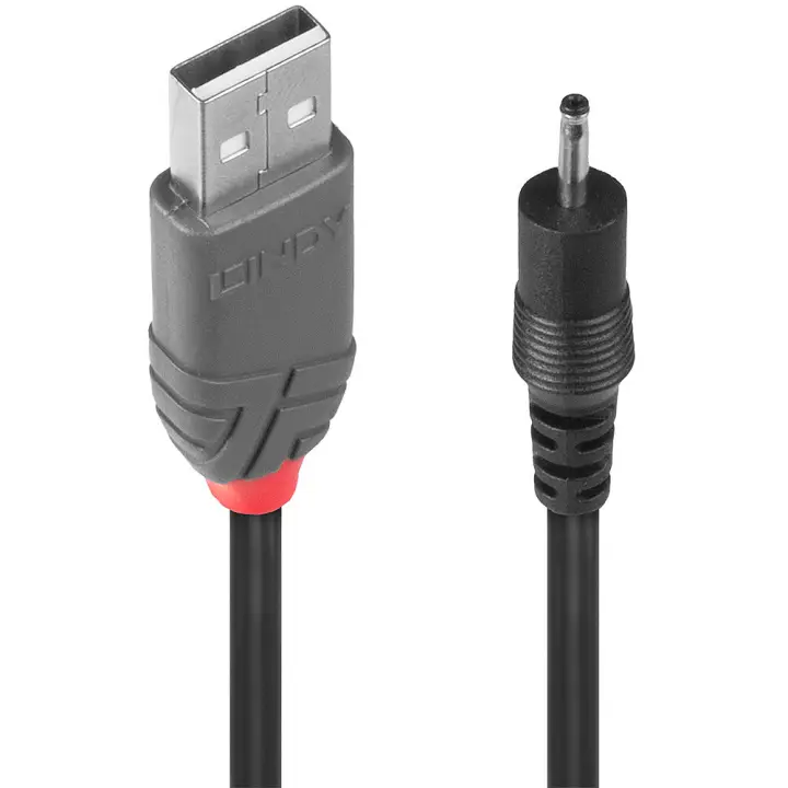70265 cable de transmisión Negro 1,5 m USB A EIAJ-01 (2.5 mm, 0.7 mm)
