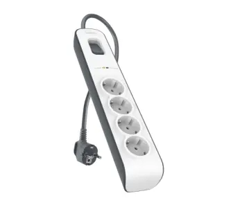 BSV400VF2M limitador de tensión Blanco 4 salidas AC 2 m
