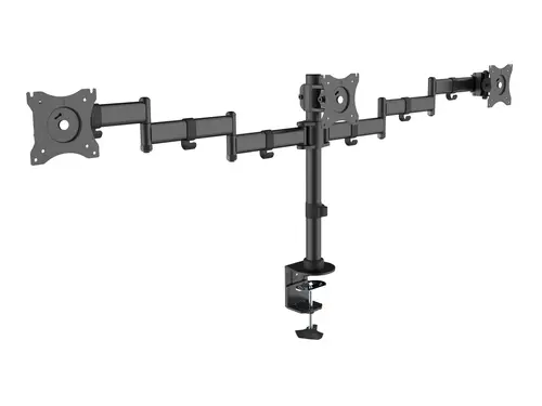 Soporte articulado de sobremesa para triple monitor de 13"-27 - Imagen 1