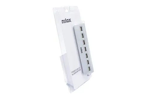 HUB sobremesa de aluminio con 7 puertos USB 2.0 - Imagen 9