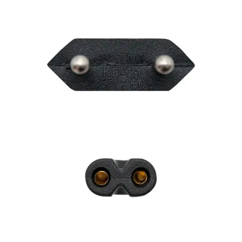 10.22.0402 cable de transmisión Negro 1,5 m CEE7/16 C7 acoplador - Imagen 3