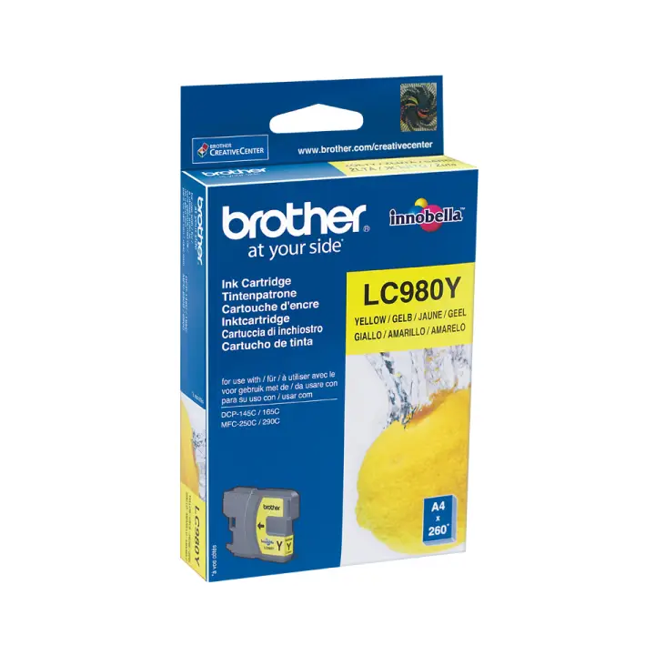 LC-980Y cartucho de tinta 1 pieza(s) Original Amarillo