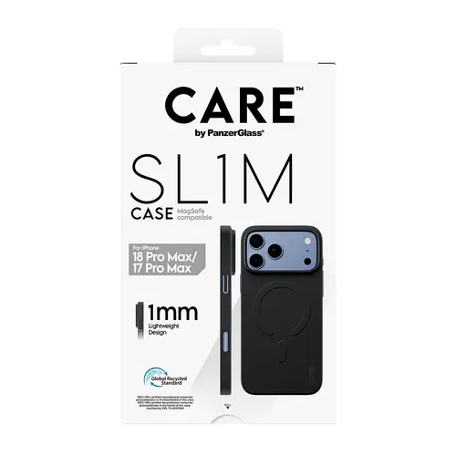 CARE by ® SL1M Case Black w. MagSafe iPhone 18 Pro Max | 17 Pro Max funda para teléfono móvil Negro - Imagen 3