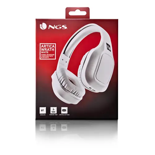 ARTICA WRATH Auriculares Inalámbrico y alámbrico Diadema Llamadas/Música USB Tipo C Bluetooth Blanco - Imagen 8