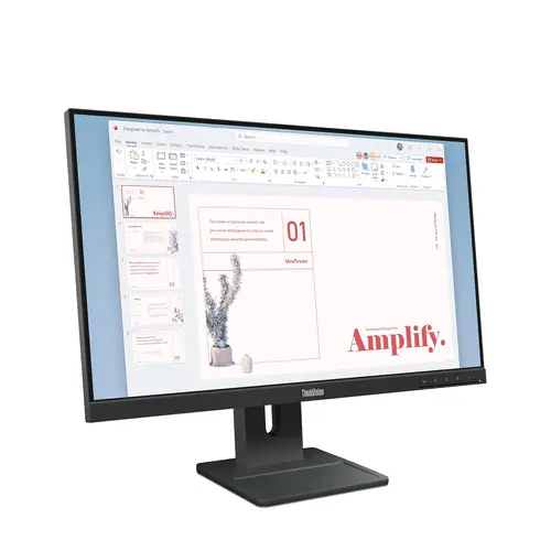 ThinkVision E24-40 pantalla para PC 60,5 cm (23.8") 1920 x 1080 Pixeles Full HD LCD Negro - Imagen 3