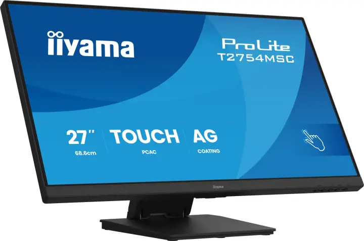 ProLite T2754MSC-B2AG pantalla para PC 68,6 cm (27") 1920 x 1080 Pixeles Full HD Pantalla táctil