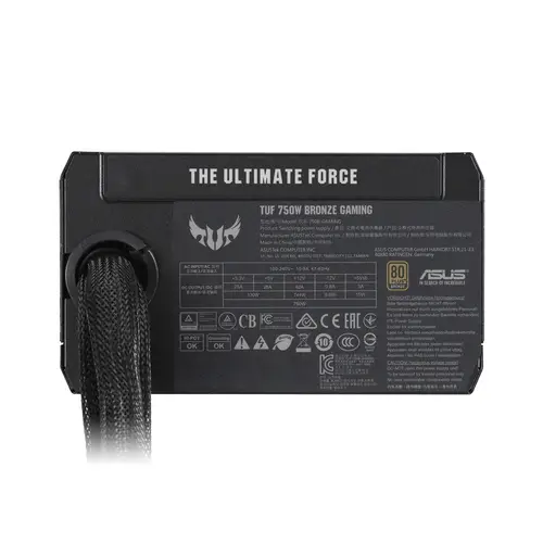 TUF-GAMING-750B unidad de fuente de alimentación 750 W 20+4 pin ATX ATX Negro - Imagen 2