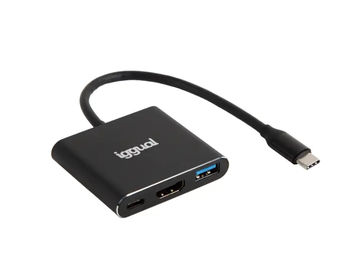 Hub tipo C 3 en 1 HDMI USB3.0