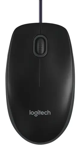 B100 ratón Oficina Ambidextro USB tipo A Óptico 800 DPI - Imagen 2