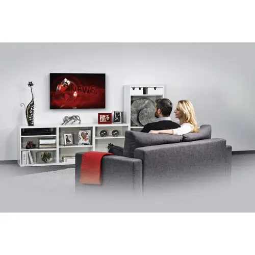 Soporte de pared fijo para pantalla plana de 19" a 48" (para TV de hasta 25kg, VESA 200x200), Negro - Imagen 4