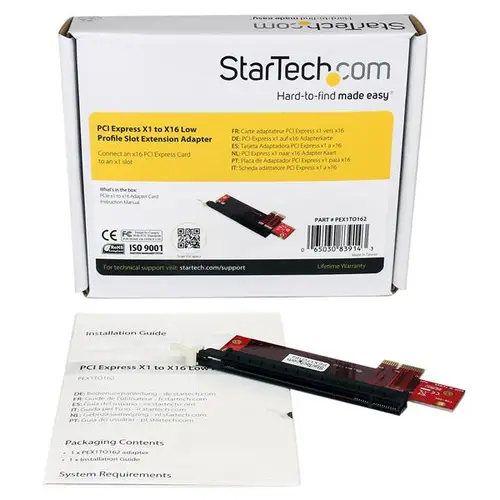 Adaptador para Ranura de Extensión PCI Express x1 a x16 de Perfil Bajo - Imagen 5