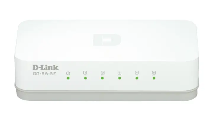 GO-SW-5E/E switch No administrado Fast Ethernet (10/100) Blanco