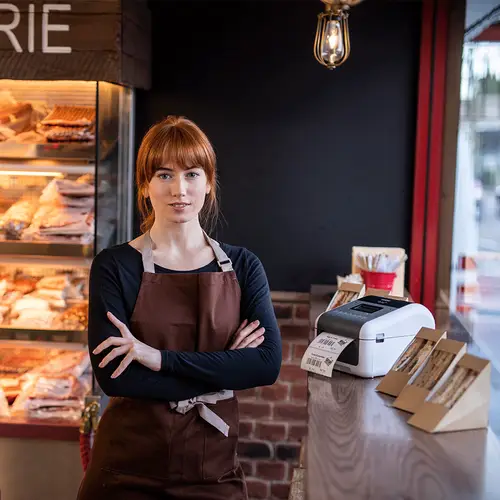 TD-4550DNWB impresora de etiquetas Térmica directa 300 x 300 DPI 152 mm/s Inalámbrico y alámbrico Ethernet Wifi Bluetooth - Imagen 3