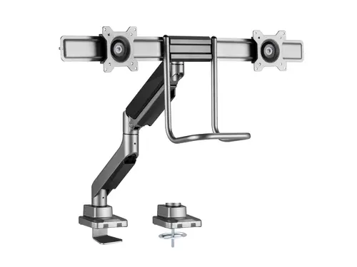 Soporte de sobremesa para dos monitores de 17"-32 - Imagen 1