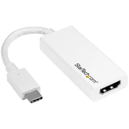Adaptador USB-C a HDMI de 4K a 30Hz - Blanco - Imagen 1