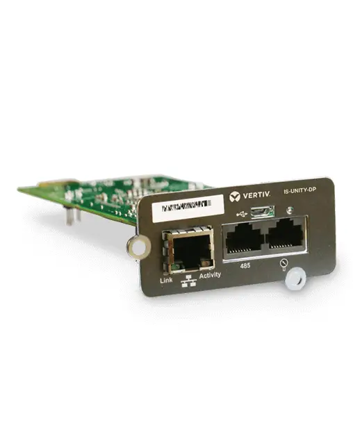 Liebert IS-UNITY-SNMP adaptador y tarjeta de red Interno Ethernet 100 Mbit/s