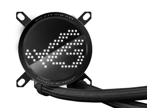ROG Ryuo III 240 ARGB Procesador Kit de refrigeración líquida 12 cm Negro - Imagen 2