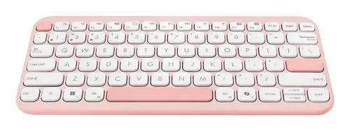 Marshmallow Keyboard KW100 teclado Hogar Bluetooth QWERTY Rosa - Imagen 4