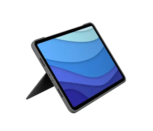 920-010145 teclado para móvil QWERTY Español Smart Connector Gris - Imagen 4