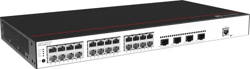CloudEngine S5735-L24P4S-A-V2 Gestionado L3 Gigabit Ethernet (10/100/1000) Energía sobre Ethernet (PoE) 1U Negro, Plata - Imagen 3