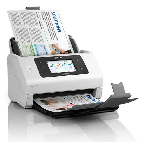 WorkForce DS-800WN Escáner alimentado con hojas 600 x 600 DPI A4 Blanco - Imagen 9
