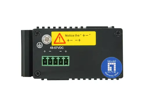 IGP-0501 switch Gigabit Ethernet (10/100/1000) Energía sobre Ethernet (PoE) Negro - Imagen 3