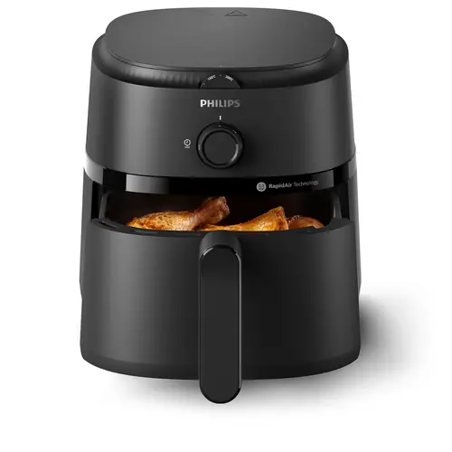 1000 series NA120/00 freidora Sencillo 4,2 L Independiente 1500 W Freidora de aire caliente Negro - Imagen 4