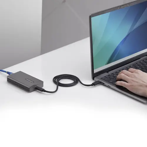 Adaptador de Red USB4 a Ethernet - 10GbE - Adaptador Externo Ethernet RJ45 - Compatible con Thunderbolt - 10GBASE-T/5G/2,5G - Windows o Mac - Adaptador de Red Externo - TAA - Imagen 6