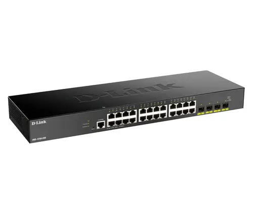 DGS-1250-28X switch Gestionado L3 Gigabit Ethernet (10/100/1000) Negro - Imagen 2
