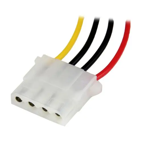 Cable de 30cm de Extensión de Alimentación Corriente Molex LP4 - 4 pines Macho a Hembra - Imagen 3