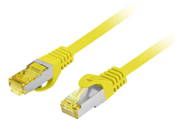 PCF6A-10CU-0050-Y cable de red Amarillo 0,5 m Cat6a S/FTP (S-STP)
