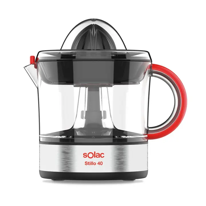 Stillo 40 prensa de cítricos eléctricos 0,7 L 40 W Negro, Plata