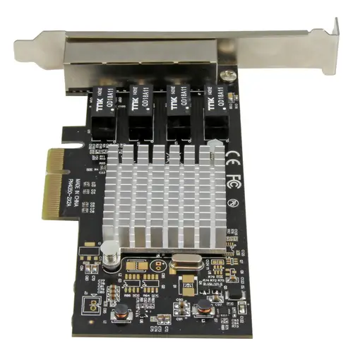 Tarjeta de Red PCI Express Ethernet Gigabit con 4 Puertos RJ45 Chipset Intel i350 - Imagen 4