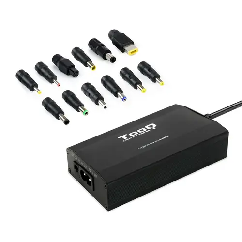 CARGADOR UNIVERSAL PORTATIL TQLC-100BS01M 100W 3 EN 1 USB - Imagen 1