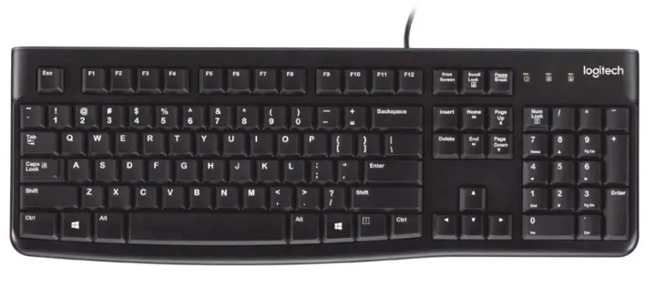 Keyboard K120 for Business teclado USB QWERTY Español Negro